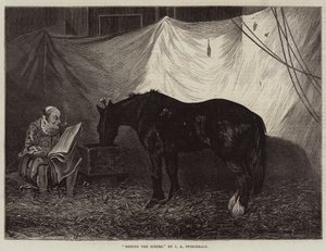 Dietro le quinte da John Anster Fitzgerald